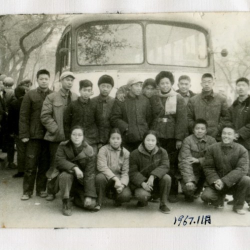 1967年11月送曾平去内蒙：